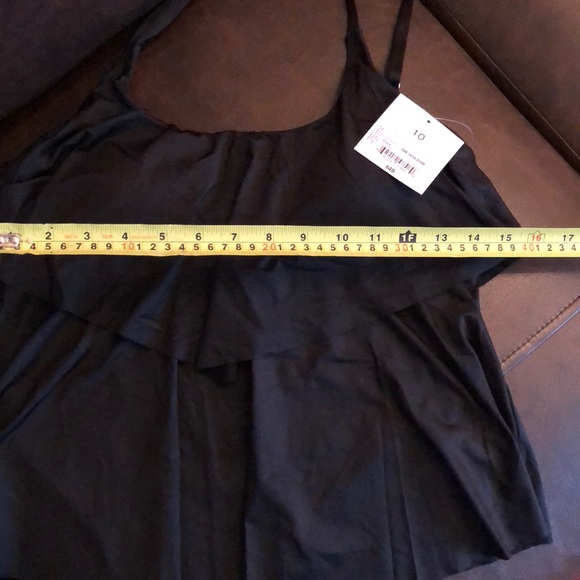 Liz Claiborne Tankini Swimsuit Top - Picture 3 of 3